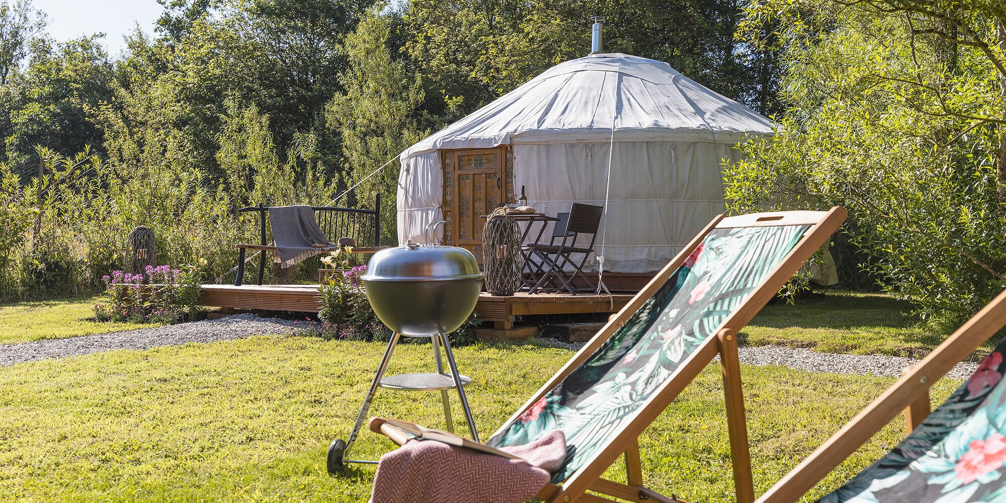 Glamping in North Devon