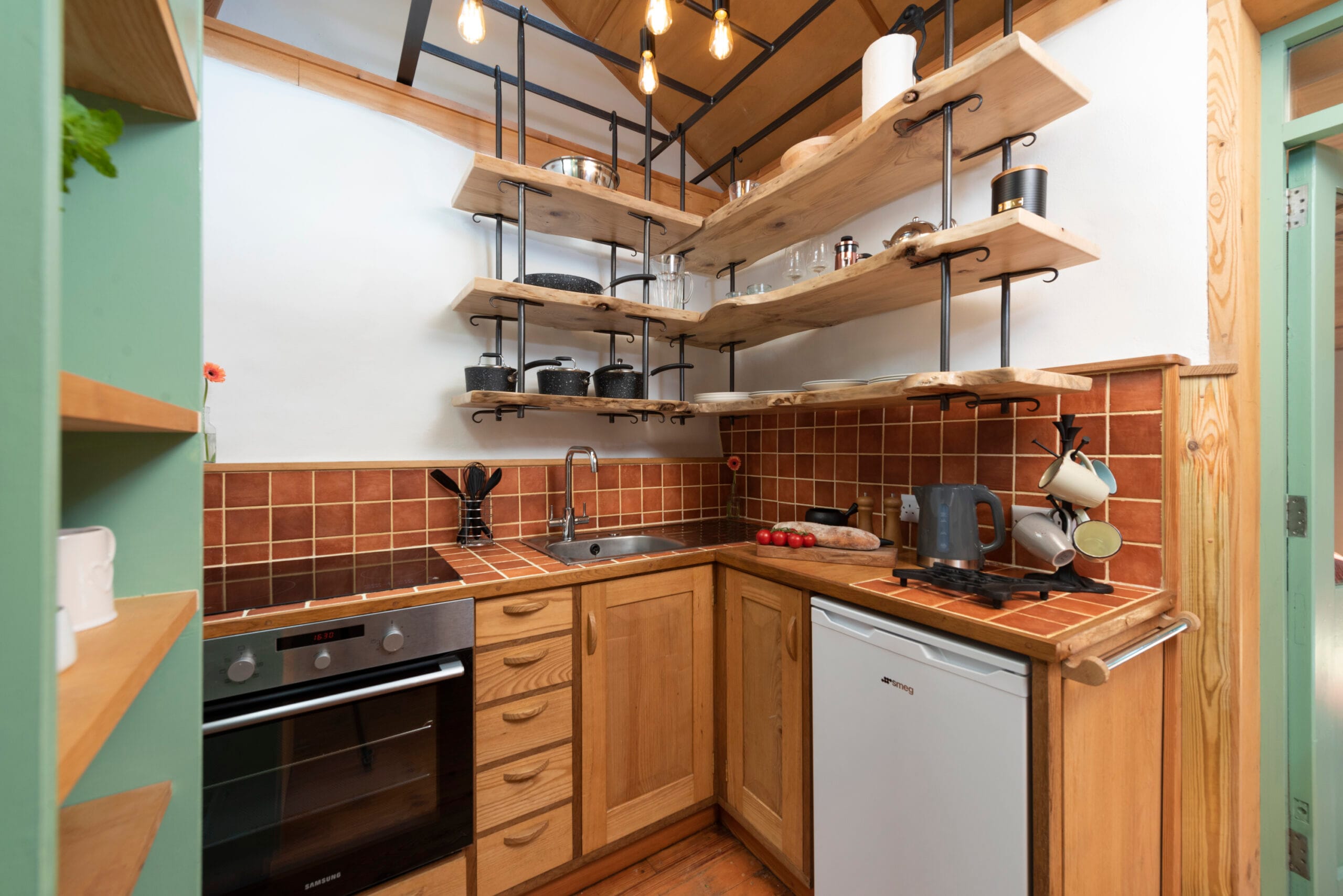 Straw Cottage kitchen at Old Pound Smithy