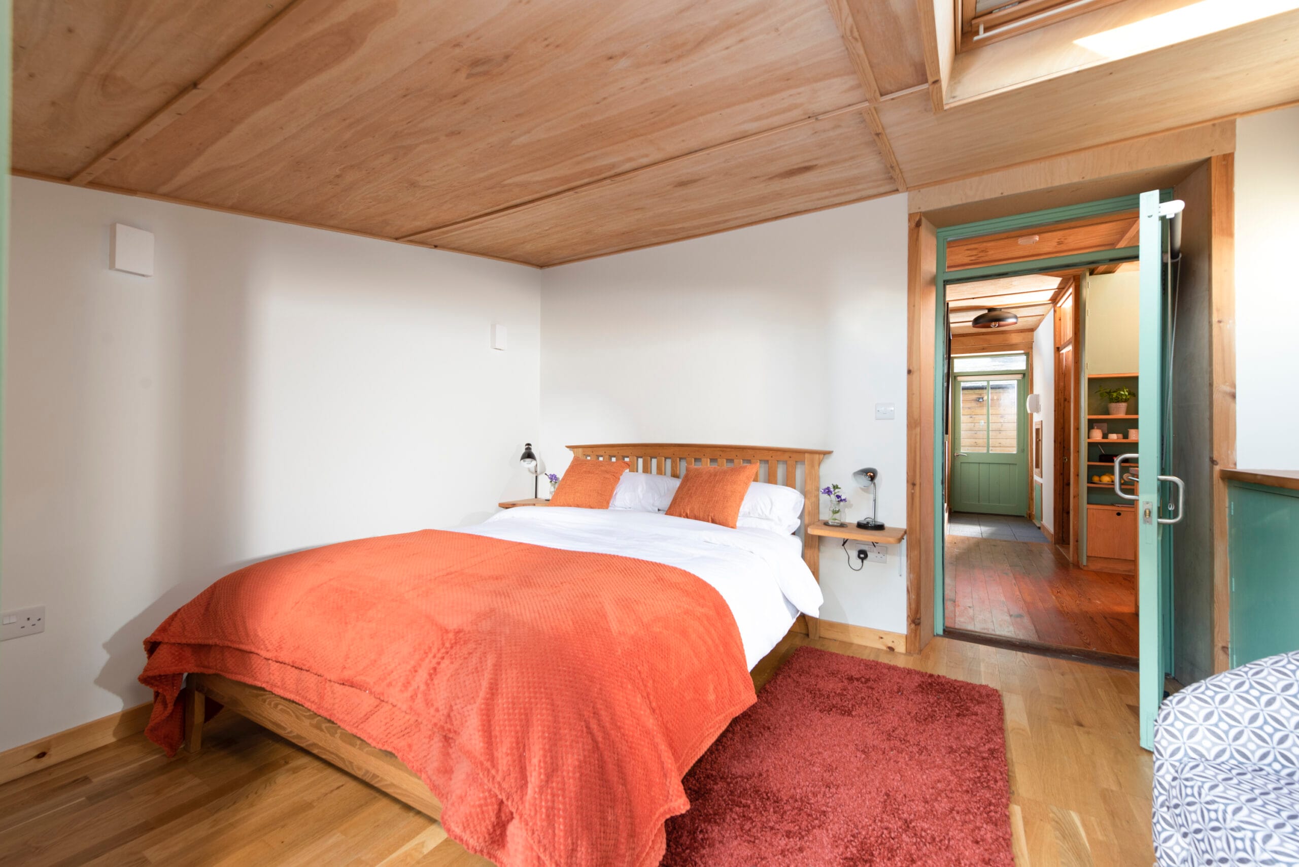Straw Cottage bedroom at Old Pound Smithy